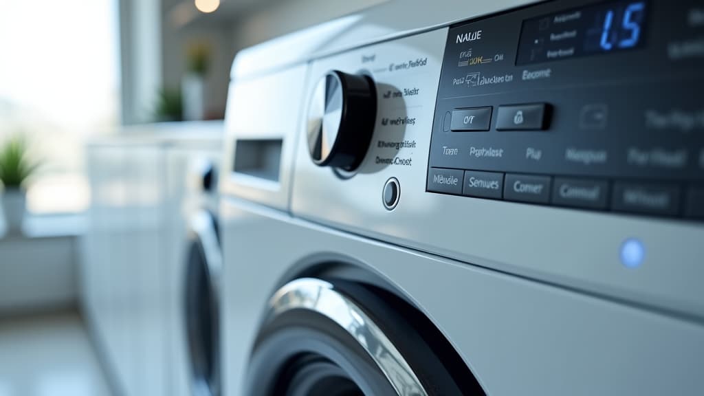 Roseville CA skilled technician repairing washing machine with urgency