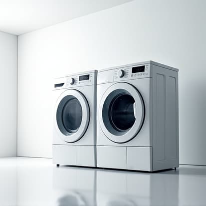 Carmichael Washer & Dryer Repair: Local Expert Fixing Laundry Appliances. A technician repairing a washing machine, showcasing attention to detail and professional tools in Carmichael, CA