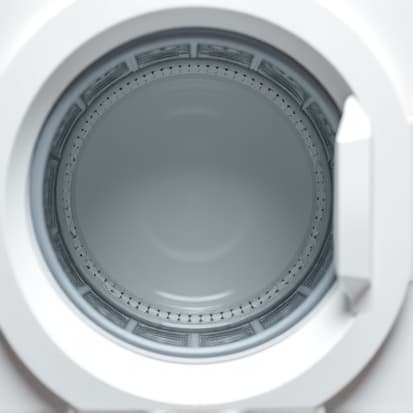 Folsom technician servicing front load washing machine