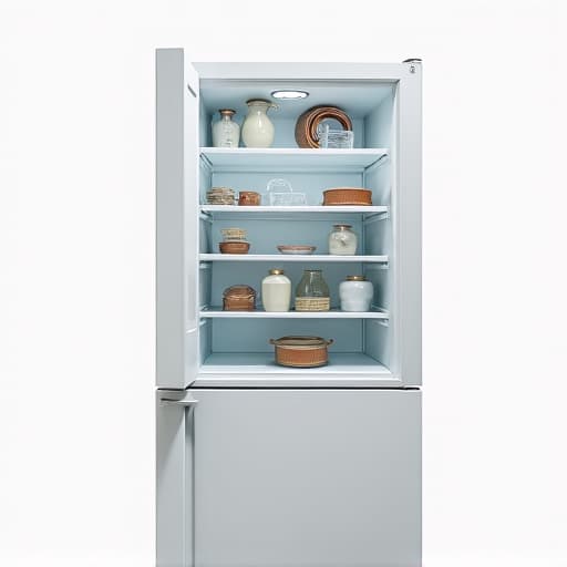 Technician cleaning refrigerator coils improving refrigerator efficiency in Sacramento