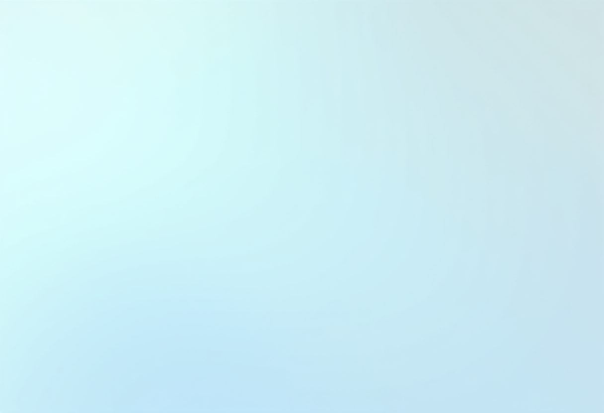 abstract light blue geometric abstract wave pattern on a white background