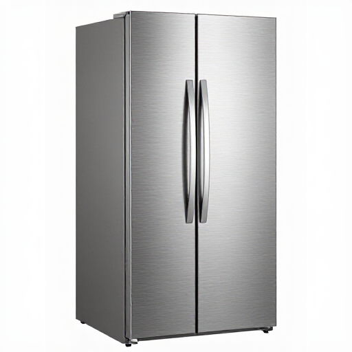 Certified technician repairing a refrigerator in a Dixon kitchen