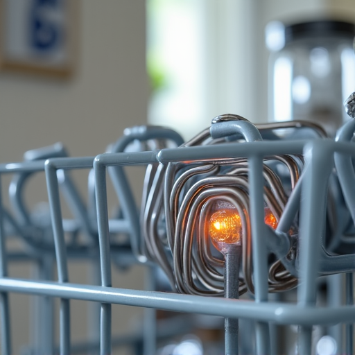 Technician replacing a dishwasher pump with new OEM parts, ensuring factory performance.