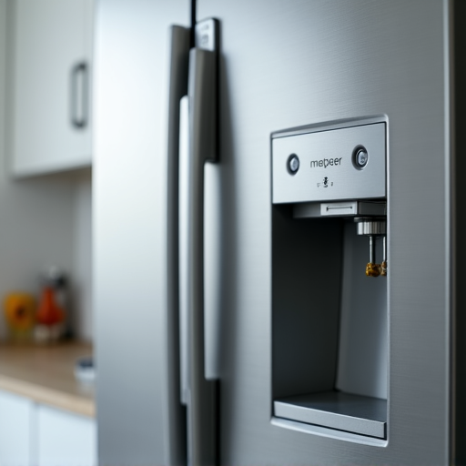 Elk Grove appliance repair technician inspecting refrigerator compressor with tools in hand, symbolizing expertise.
