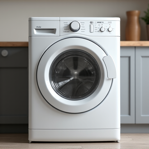 Folsom washer repair in the Folsom Ranch community. Professional technician troubleshooting a washing machine in a well-maintained home, delivering reliable service.