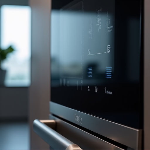 A newly installed integrated luxury kitchen appliance in a Sacramento home, showcasing a clean, professional finish that requires expert handling and precision installation. Reflects the white-glove service standard for high-end installations.
