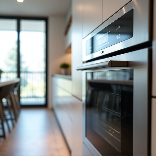 Miele Dishwasher Repair. Expert technician performing white-glove service on a high-end Miele dishwasher, ensuring OEM part installation and optimal functionality for luxury kitchens.