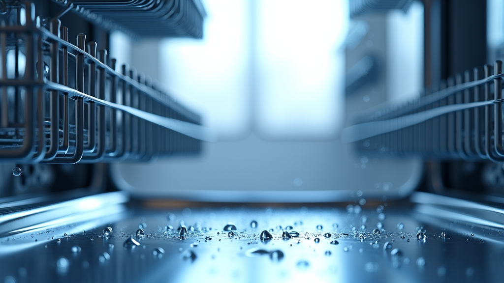 A technician performing dishwasher descaling service in Sacramento, emphasizing appliance longevity and preventative maintenance.