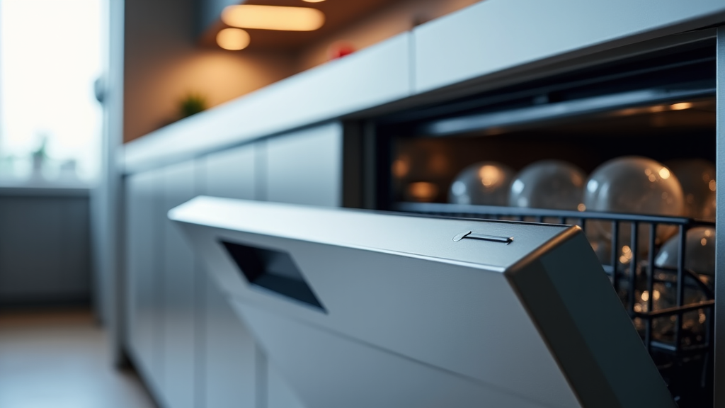 Technician repairing a leaking dishwasher in Rancho Cordova