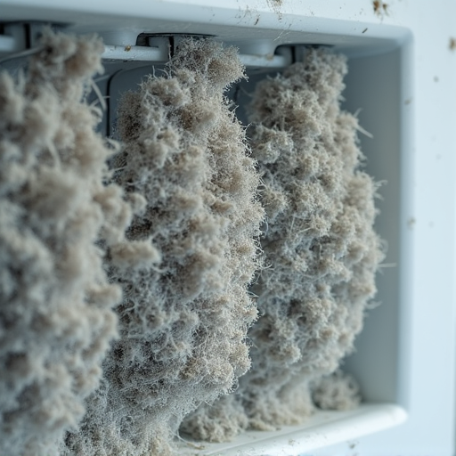 Refrigerator with dusty coils wasting energy and reducing efficiency in a Sacramento kitchen