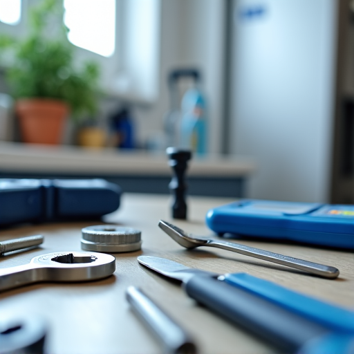 Refrigerator repair technician performing diagnostic on residential fridge freezer in Sacramento