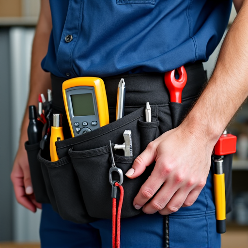 An EPA 608 certified appliance repair technician in Sacramento diligently repairing a modern refrigerator with an inverter compressor.