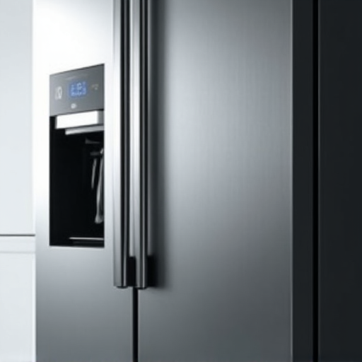 Certified technician repairing a high-end Sub-Zero refrigerator
