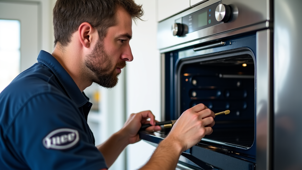 Sacramento oven stove repair technician fixing appliance