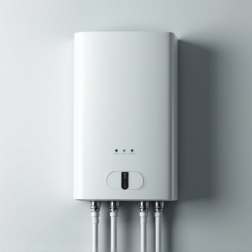 A technician repairing a tankless water heater in a Sacramento home.