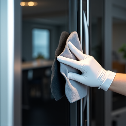 Expert maintenance being performed on a Viking refrigerator in a high-end Sacramento home. The image emphasizes the care and specialized knowledge needed for luxury refrigeration units. Reflects attention to detail and professional repair.